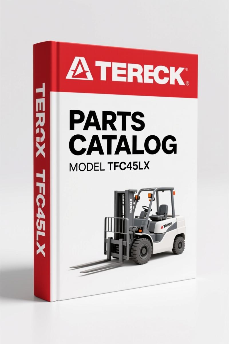 Terex TFC45LX 2013 Parts Catalog – 256 Pages OEM Exploded Views