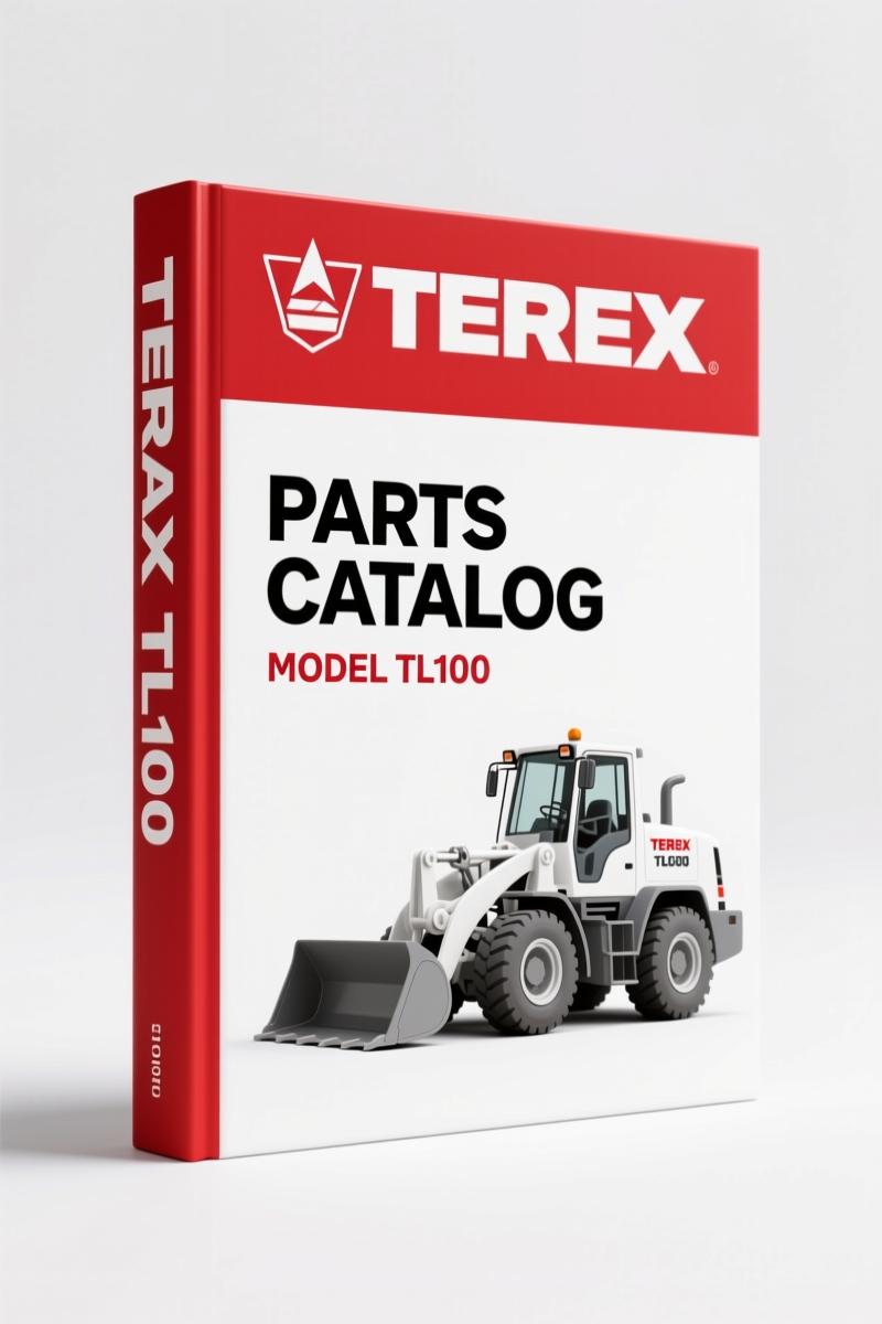 Terex TL100 2007 Parts Catalog – 268 Pages OEM Parts Identification