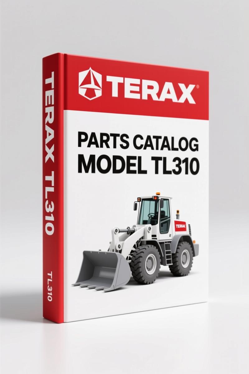 Terex TL310 2009 Parts Catalog – OEM Exploded Views & Part Numbers