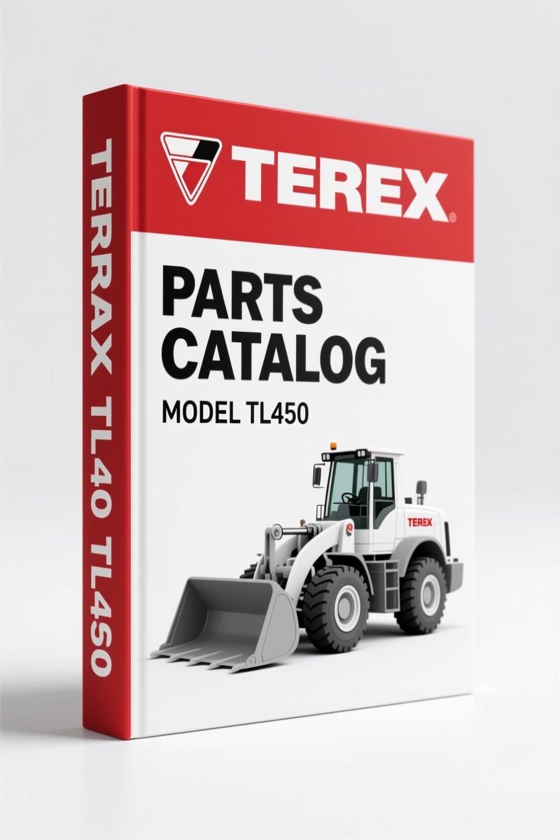 Terex TL450 2009 Parts Catalog – 434 Pages OEM Factory Parts