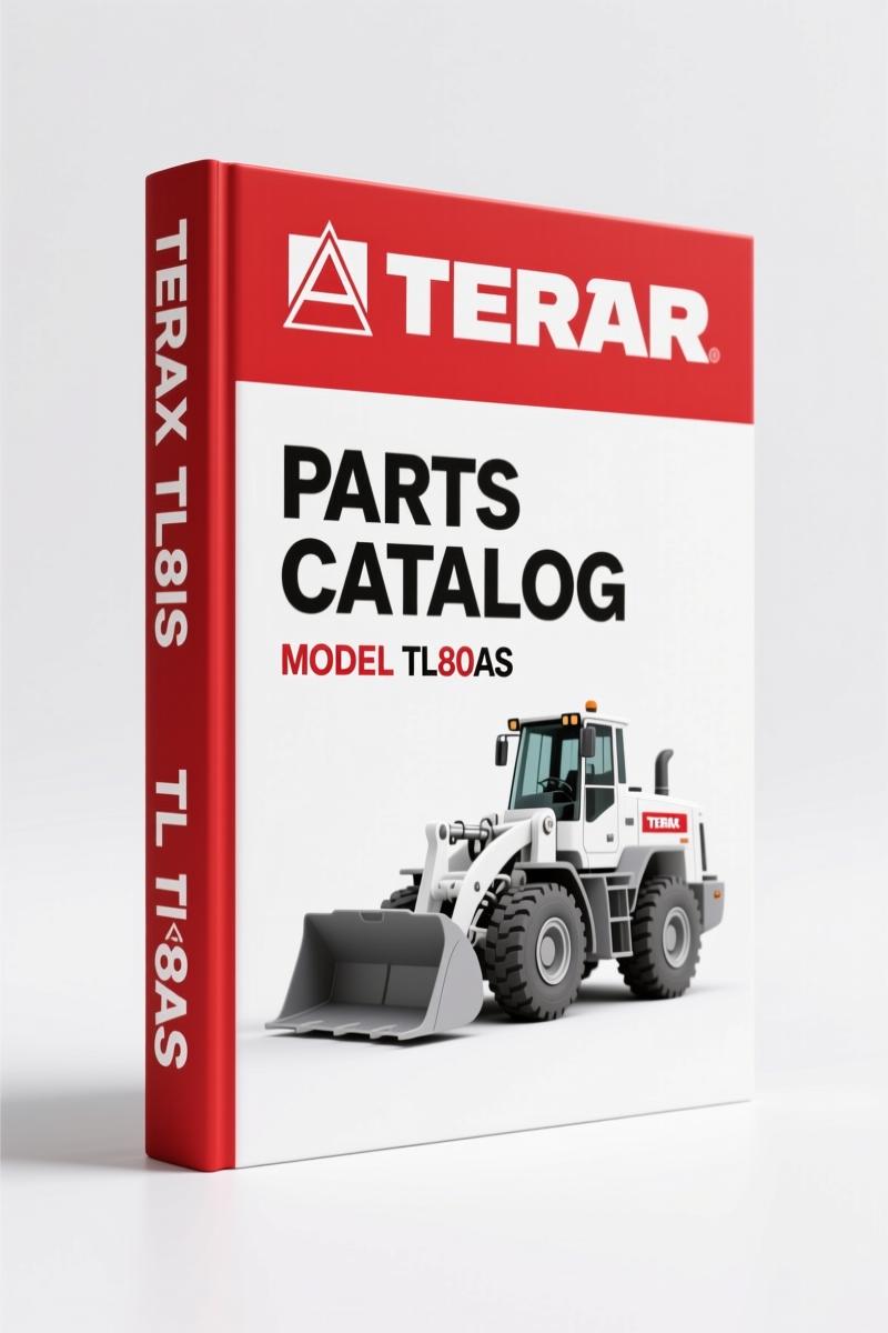 Terex TL80AS 2007 Parts Catalog – 143 Pages OEM Factory Parts Identification