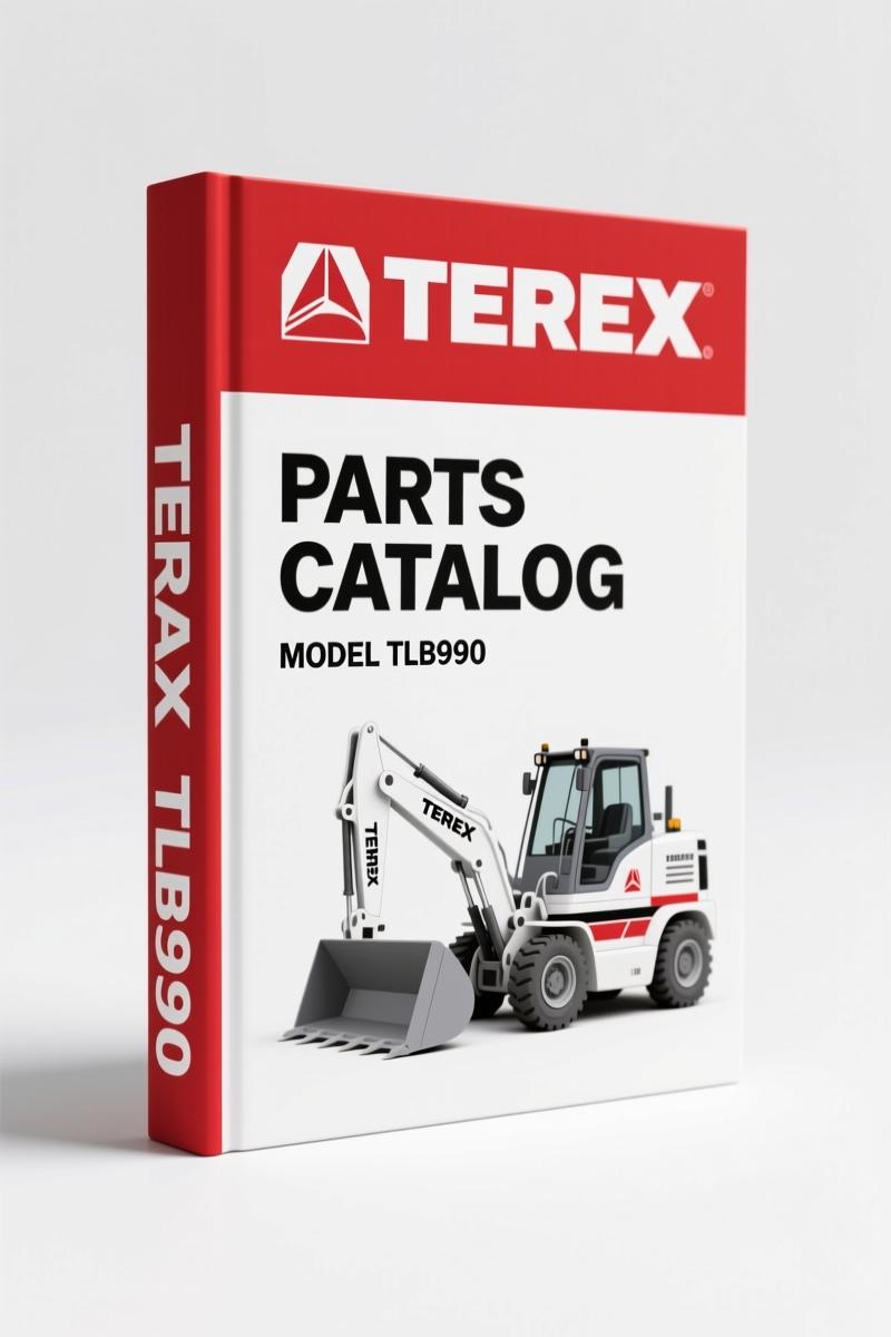 Terex TLB990 2013 Parts Catalog – 1354 Pages OEM Exploded Views