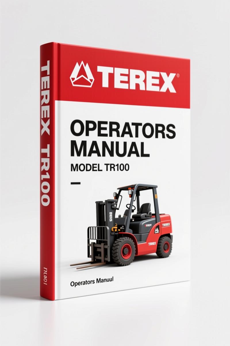 Terex TR100 Service Manual – 528 Pages of Factory Specs