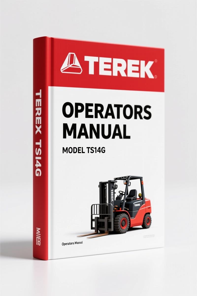Terex TS14G 1994 Service Manual – OEM Factory Specs & Safety Data