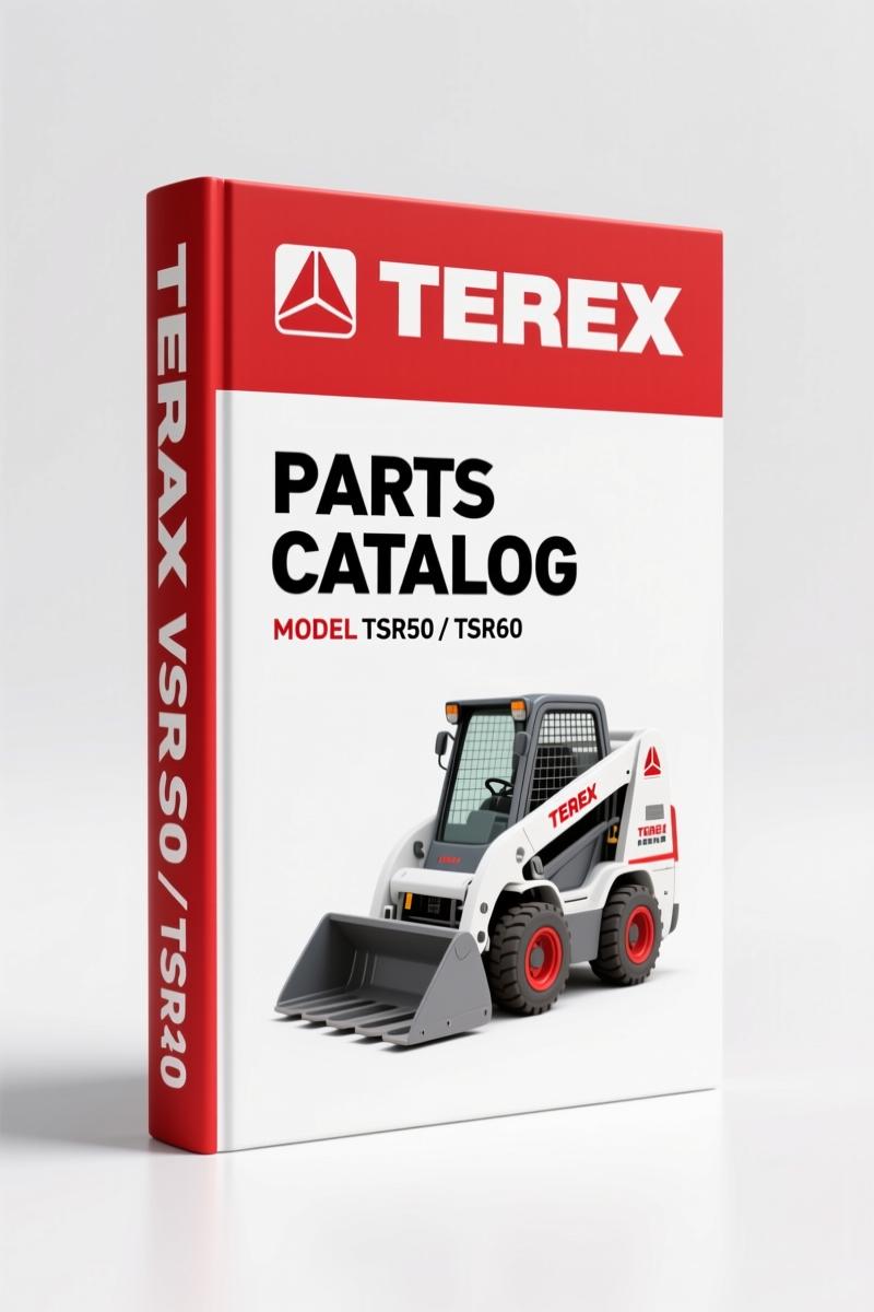 Terex TSR50, TSR60 2011 Parts Catalog – 28 Pages OEM Parts Identification