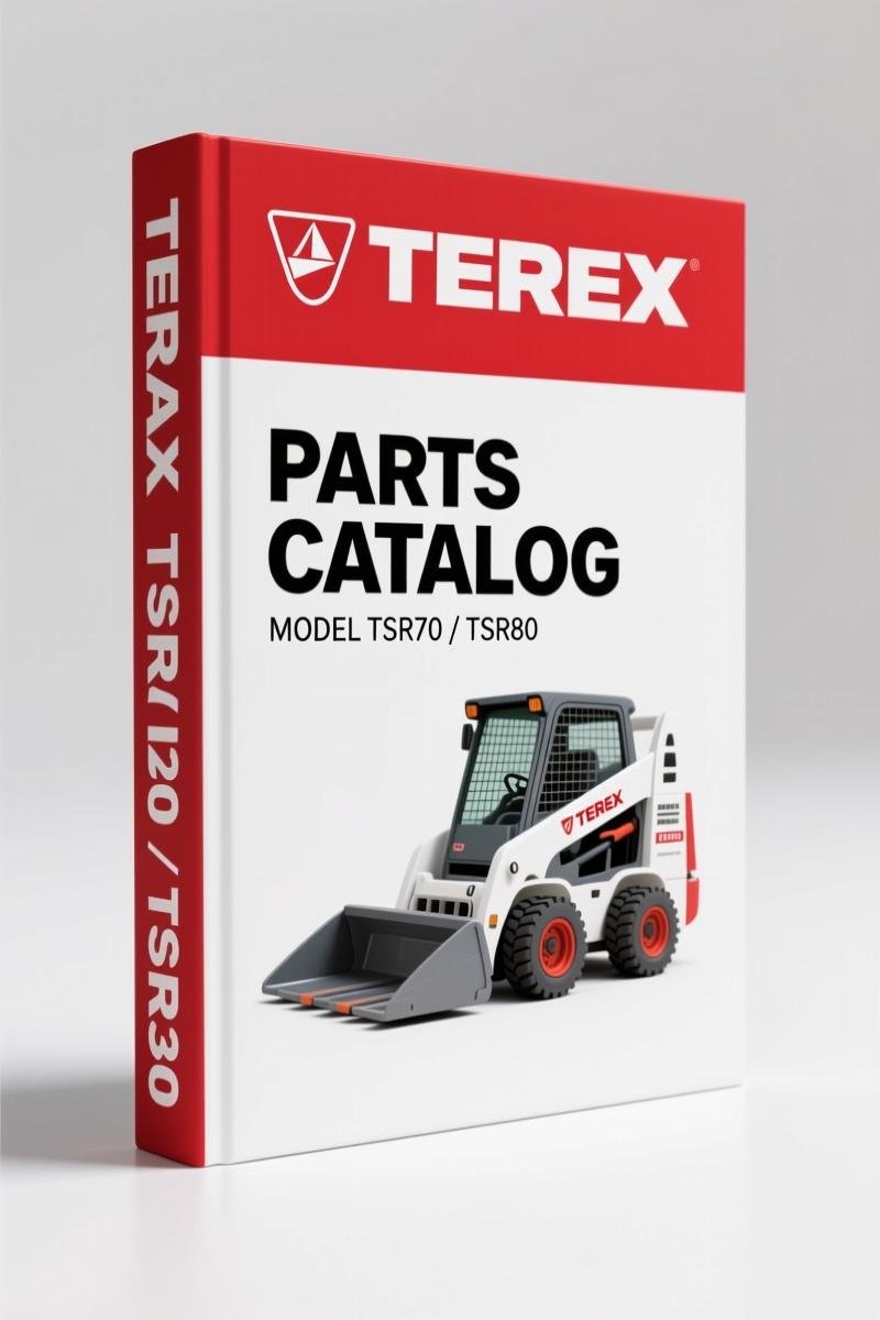 Terex TSR70, TSR80 2013 Parts Catalog - OEM Reference