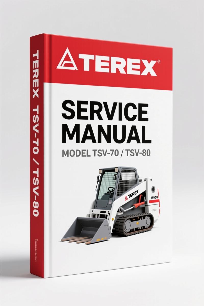 Terex TSV-70, TSV-80 2011 Service Manual – 102 Pages OEM Specs