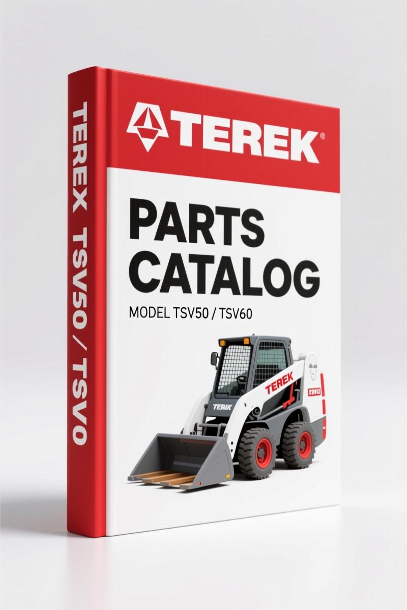 Terex TSV50, TSV60 2013 Parts Catalog – 39 Pages OEM Parts Identification