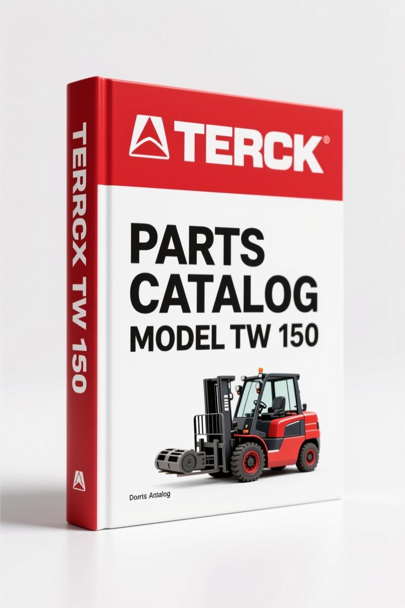 Terex TW 150, TW 160, TW 170 2009 Parts Catalog – OEM Factory Part Numbers