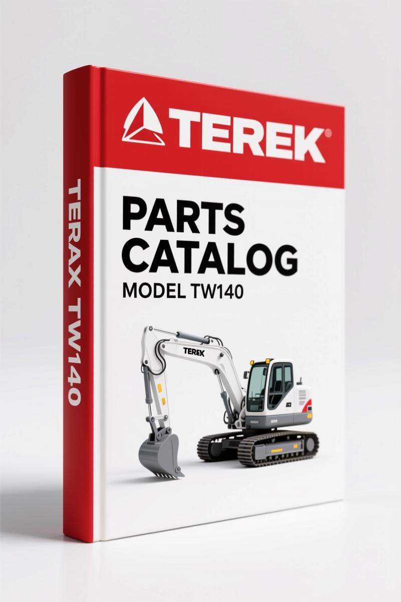 Terex TW140 2007 Parts Catalog – 259 Pages OEM Spare Parts
