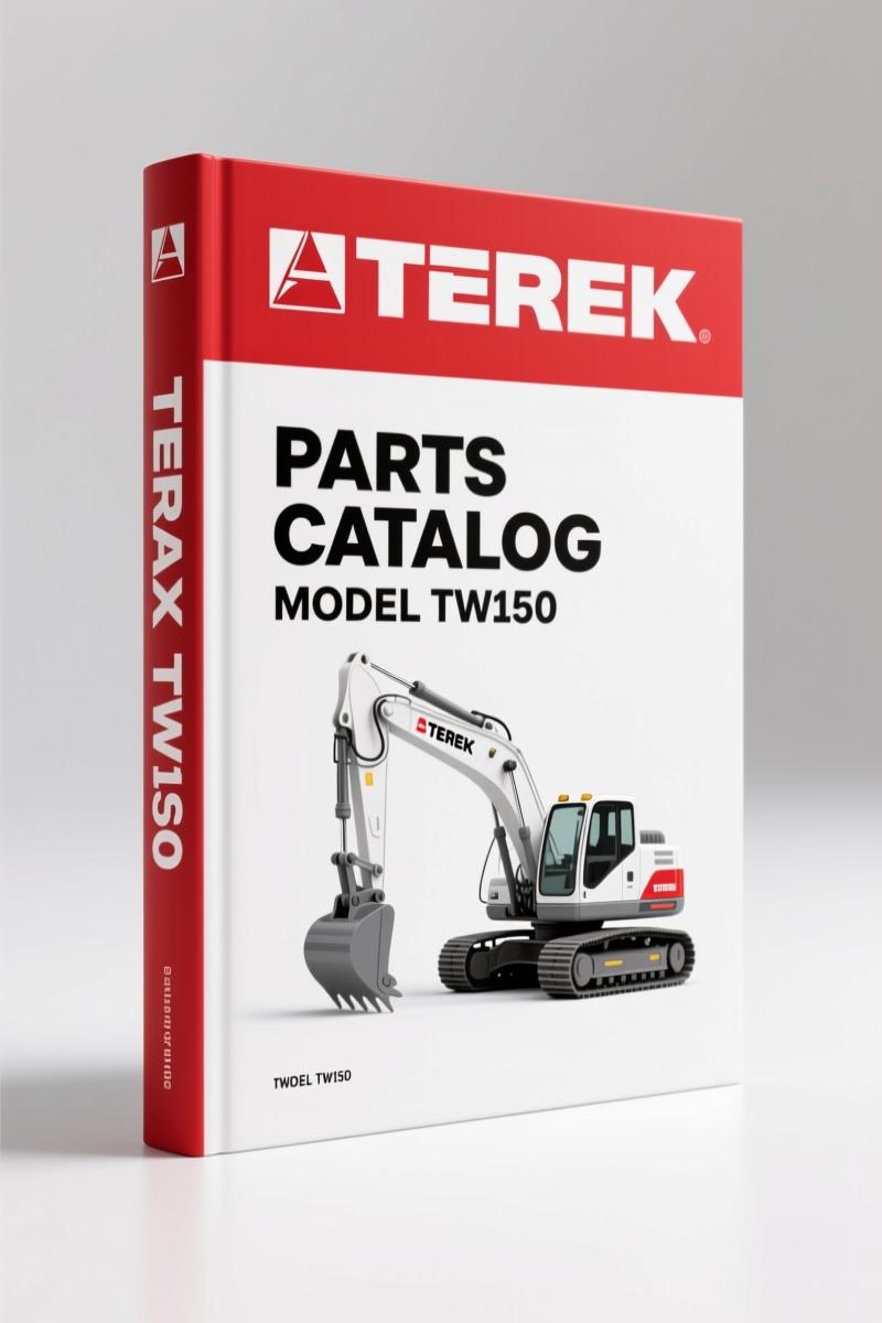 Terex TW150 2007 Parts Catalog – 255-Page OEM Part Number Index