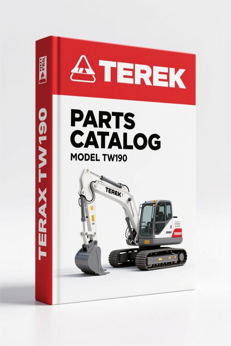 Terex TW190 2008 Parts Catalog – OEM Parts Breakdown
