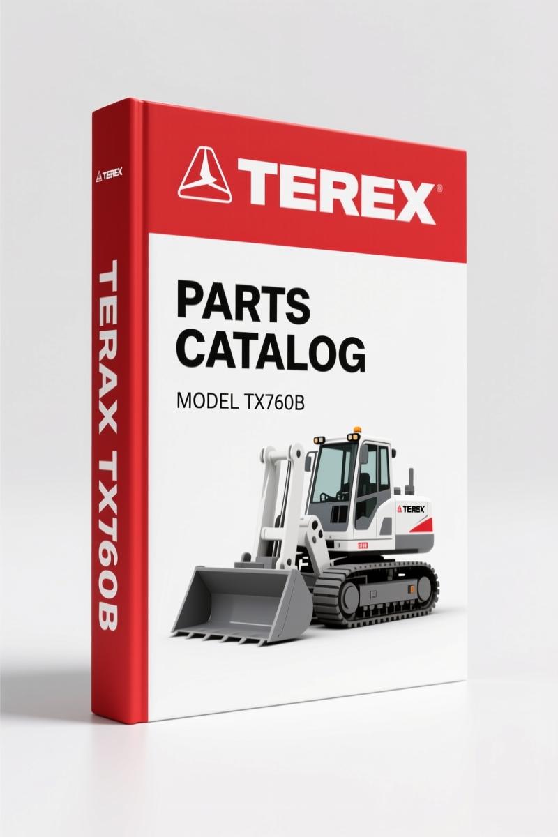 Terex TX760B 2010 Parts Catalog – 2449 Pages OEM Exploded Diagrams
