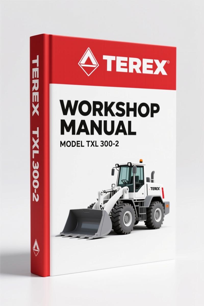 Terex TXL 300-2 Workshop Manual – 808 Pages Factory Spec