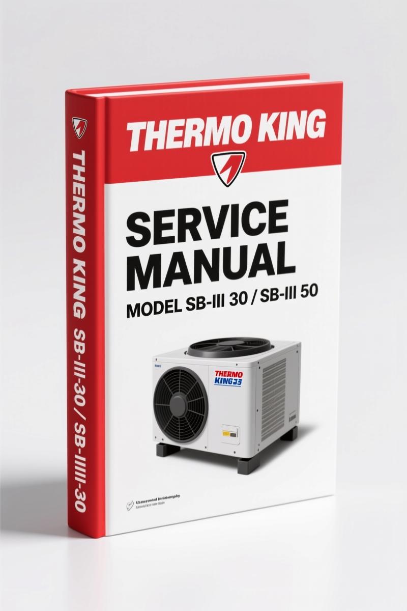 Thermo King SB-III 30, SB-III 50 2004 Service Manual – OEM Factory Specs