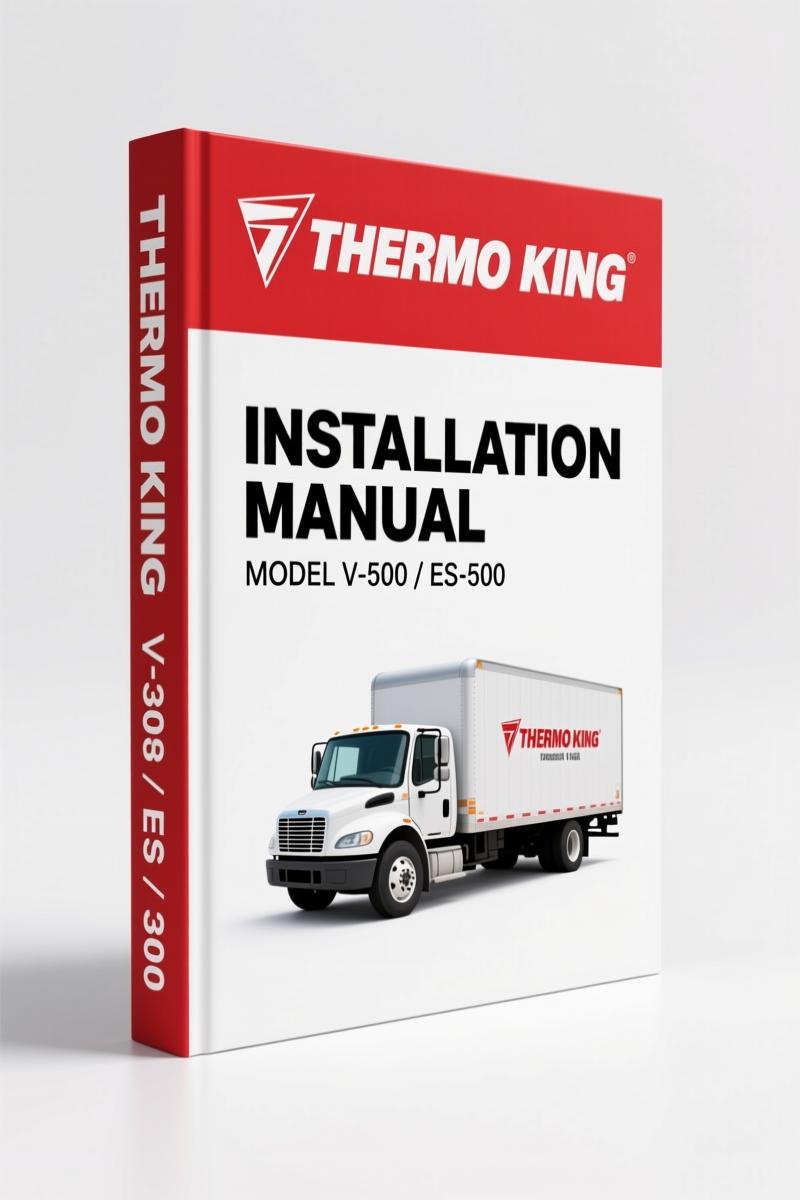 Thermo King V-500, ES-500 2005 Installation Manual – OEM Factory Data