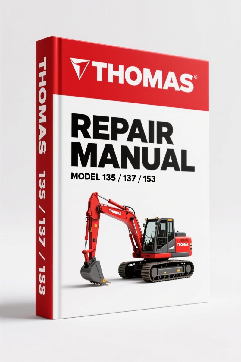 Thomas 135, 137, 153 Parts Catalog – OEM Skid Steer Parts Manual