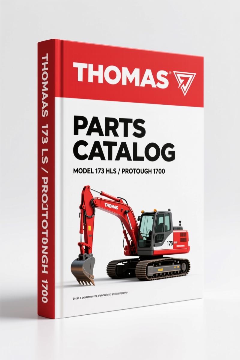 Thomas 173 HL"S" 1995 Parts Catalog – 105 Pages OEM