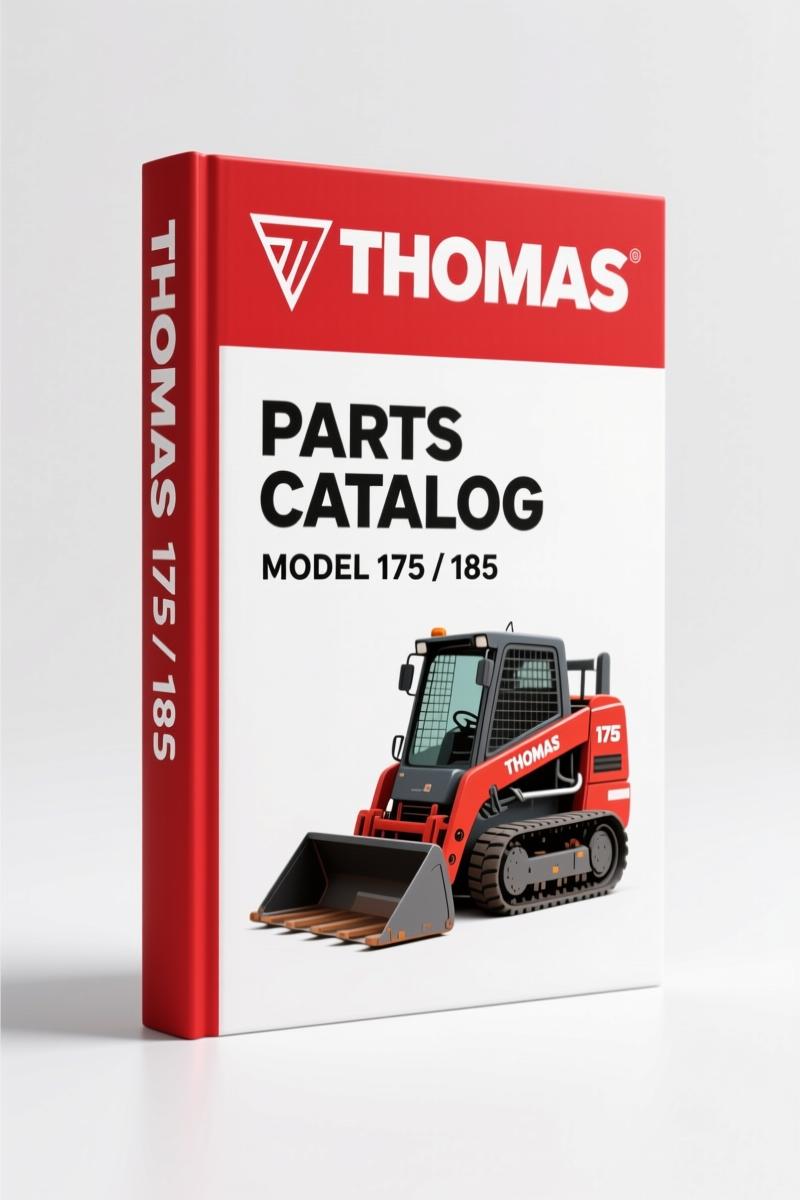 Thomas 175, 185 Parts Catalog – 126 Pages OEM Parts Identification