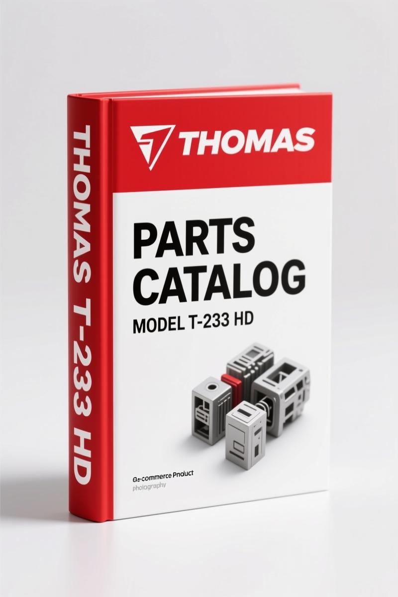 Thomas T-233 HD T-203 HD T-183 HD T-173 1992 Parts Catalog