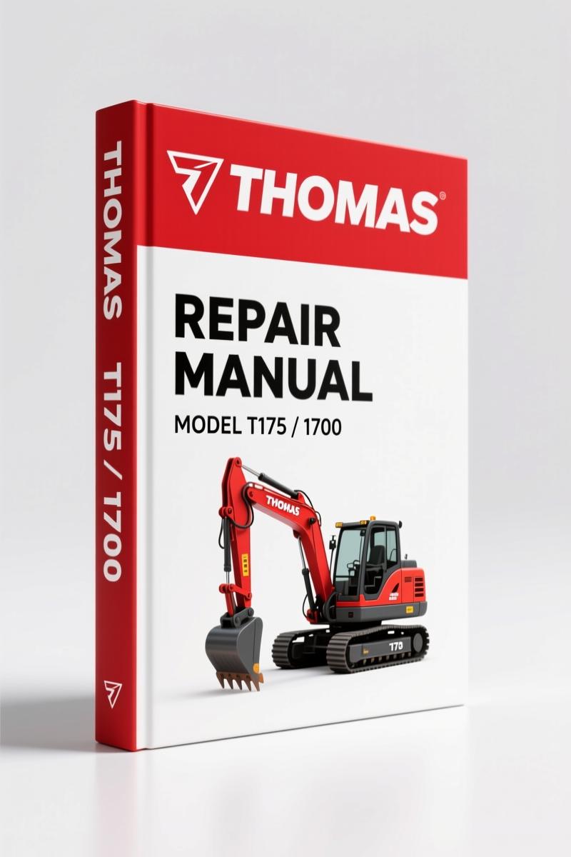 Thomas T175, 1700 Repair Manual: Factory Specs for Bus Fleet Maintenance