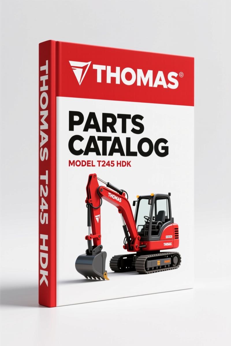 Thomas T245 HDK 2000 Parts Catalog – OEM Factory Parts Index