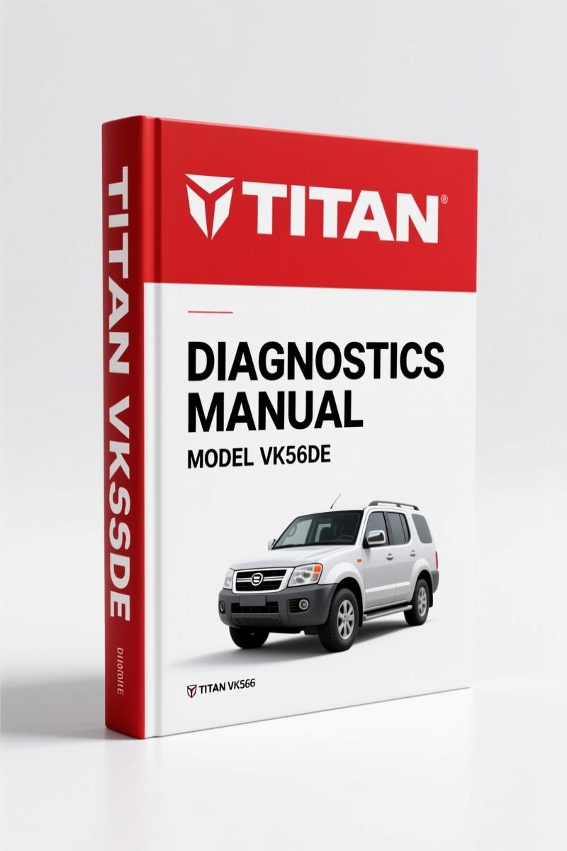 Titan VK56DE 2009 Diagnostics Manual – Factory Specs for Professional Technicians