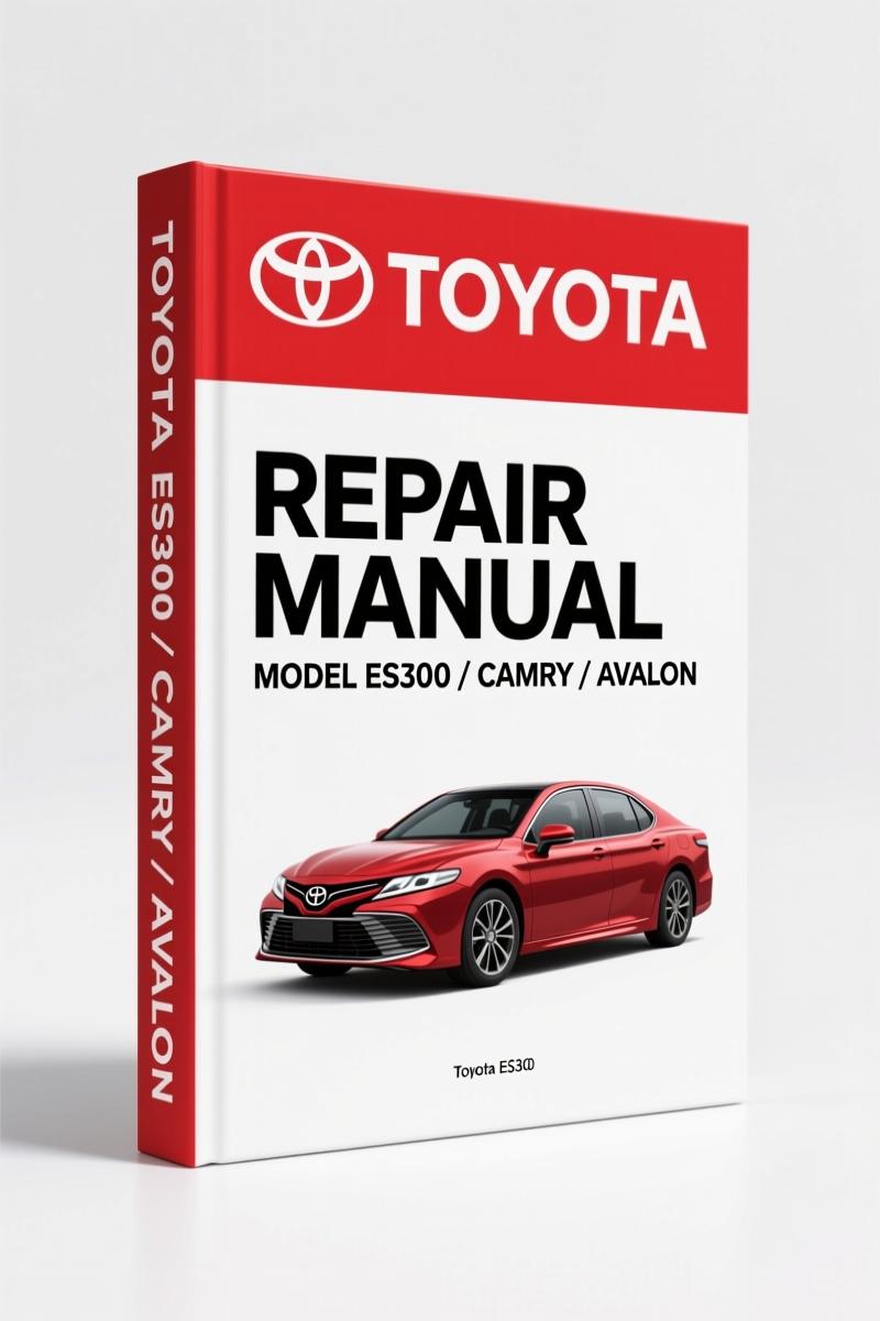 1999 Toyota ES300 factory repair manual cover
