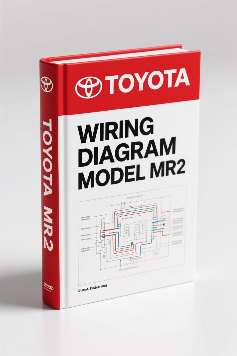 1996 Toyota MR2 Electrical Schematic factory manual front cover