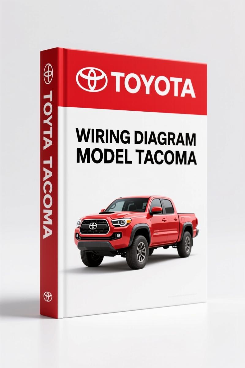 2006 Toyota Tacoma wiring diagram factory OEM manual cover