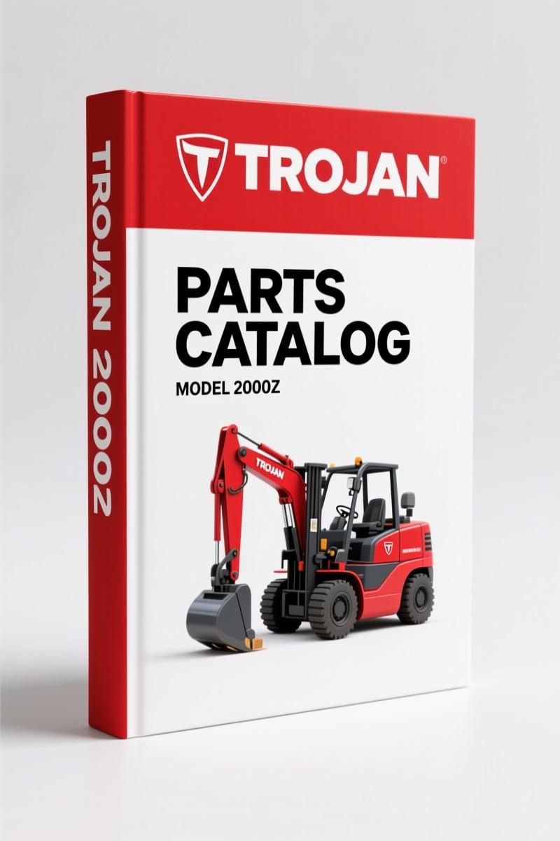Trojan 2000Z 1986 Parts Catalog – 287-Page OEM Parts Manual