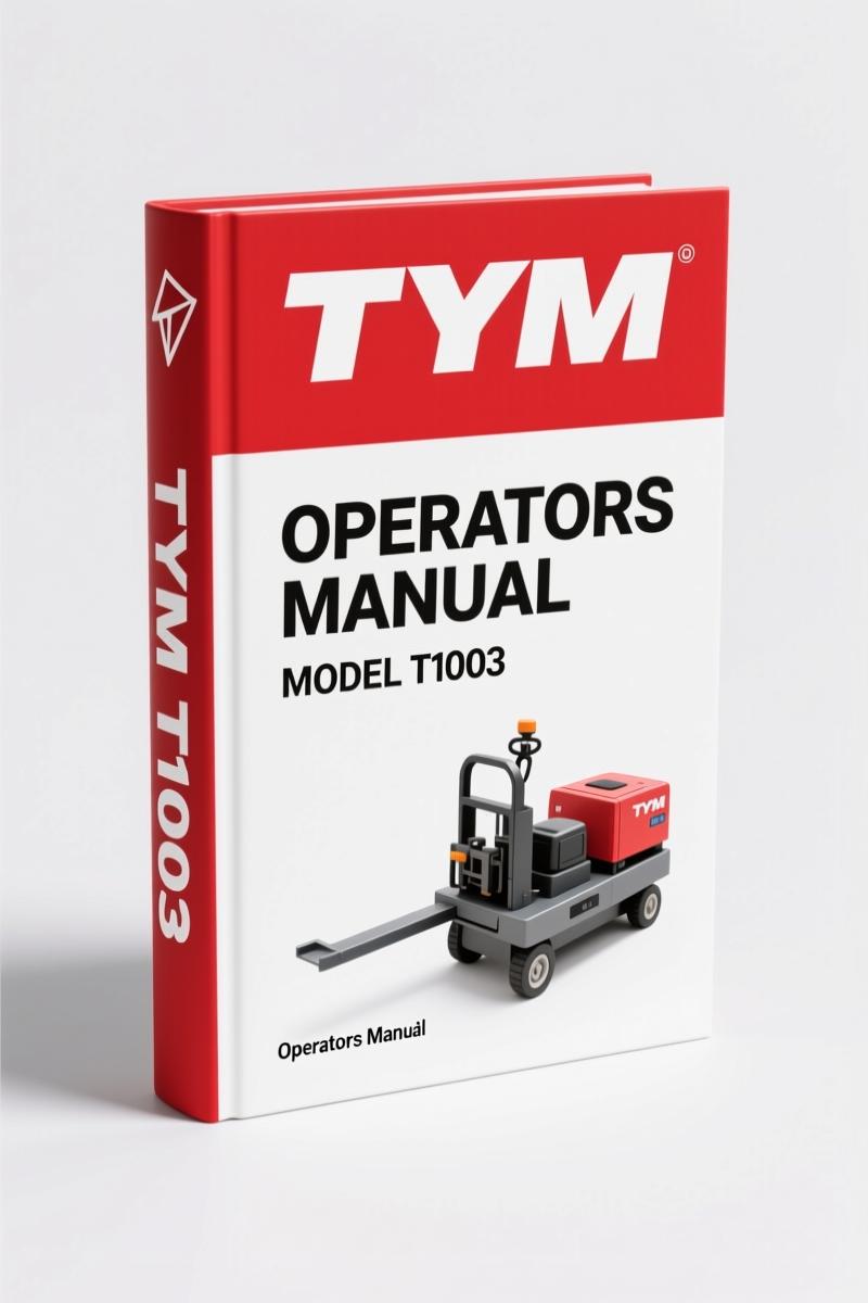 TYM T1003 2008 Parts Catalog – OEM Exploded Diagrams & Part Numbers