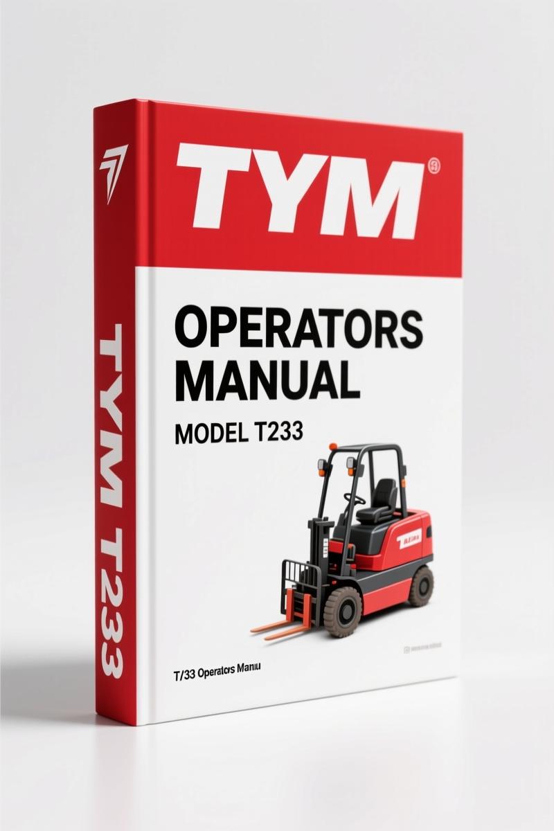 TYM T233, T273 Service Manual – Factory Specs for TYM Tractors