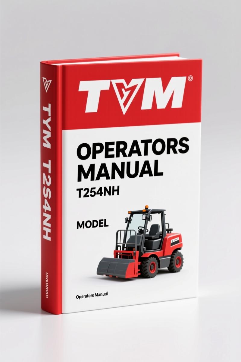 TYM T254NH, HST T 254 Operators Manual – Factory Specs