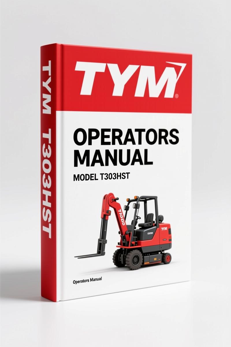 TYM T303HST, T353HST Operators Manual – Factory Specs for T303HST & T353HST