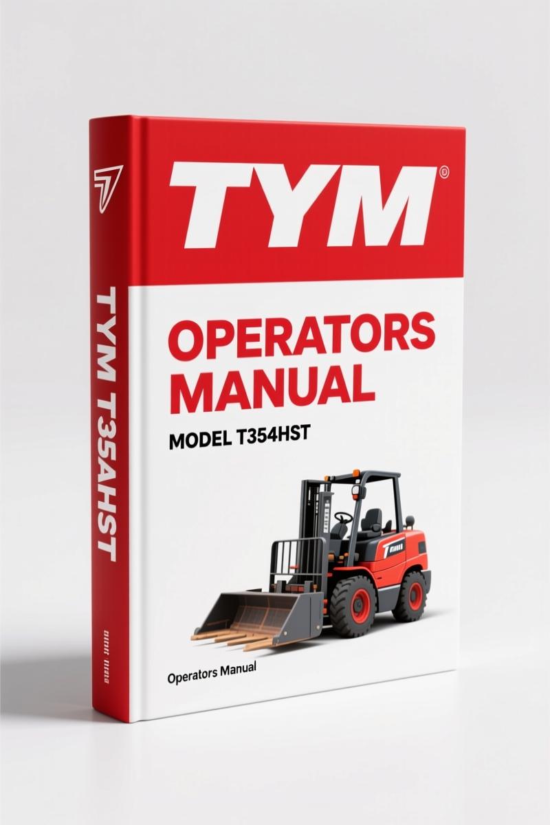 TYM T354HST Operators Manual – Factory Specs for Tractor Maintenance