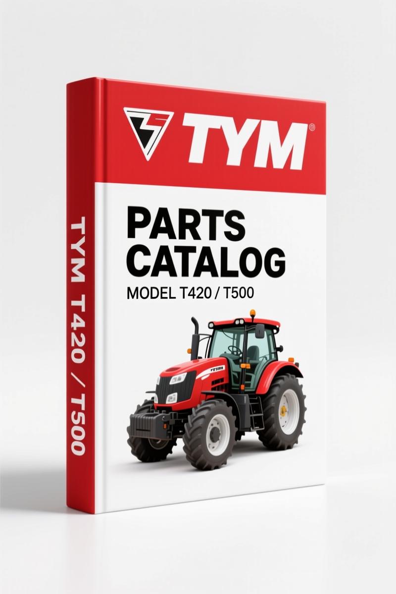 TYM T420, T500 2009 Parts Catalog – OEM Exploded Diagrams