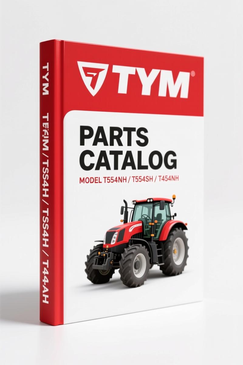 TYM T554NH, T554SH, T454NH 2014 Parts Catalog OEM Diagrams