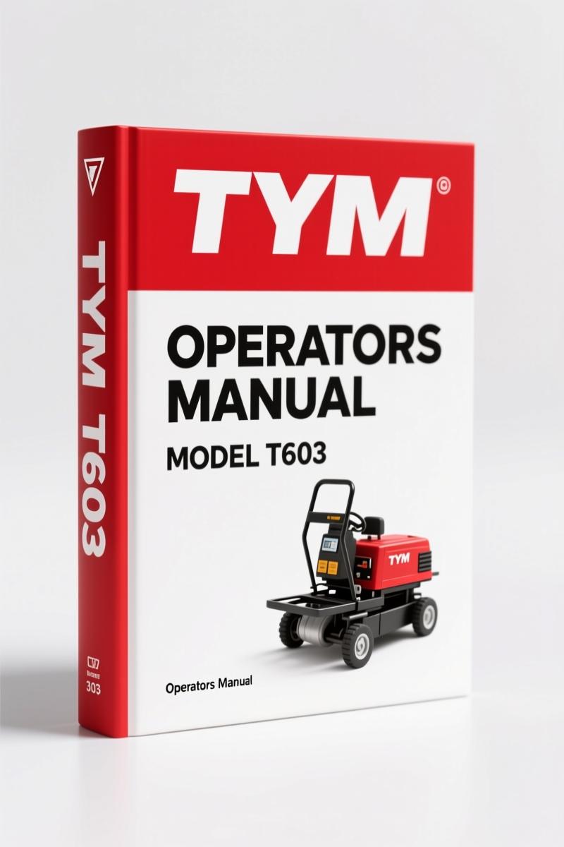 TYM T603 Operators Manual – Factory Specs & Maintenance Guide