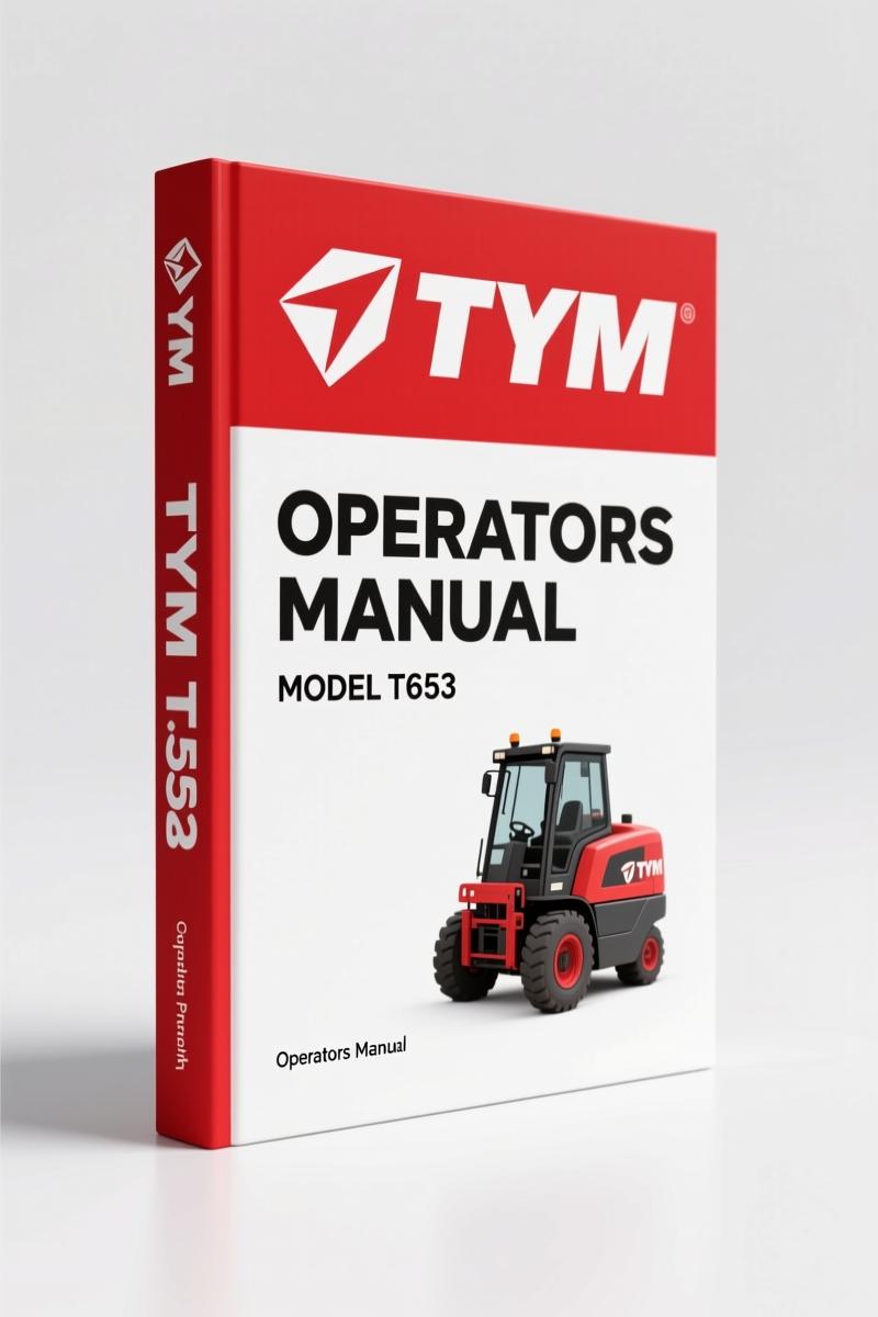 TYM T653 Operators Manual – Factory Specs for Tractor Operation & Maintenance