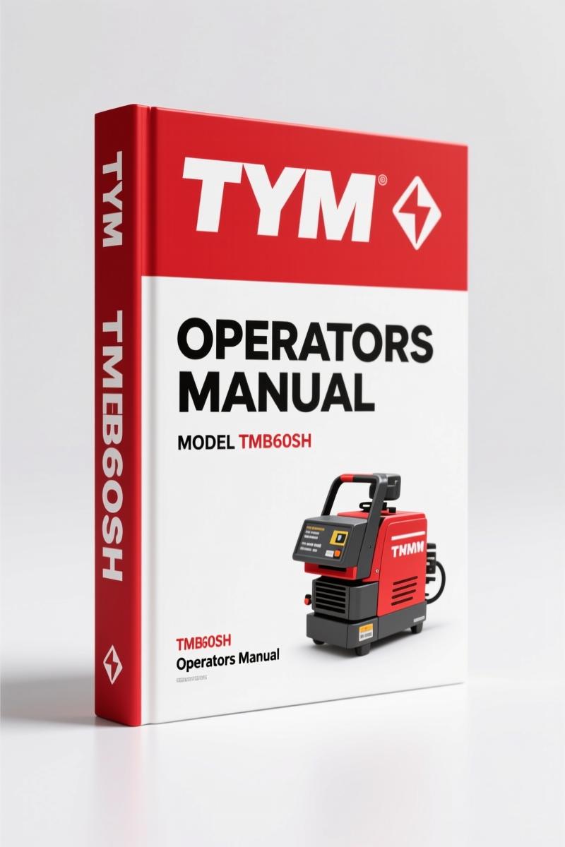 TYM TMB60SH Operators Manual – Factory Setup & Maintenance