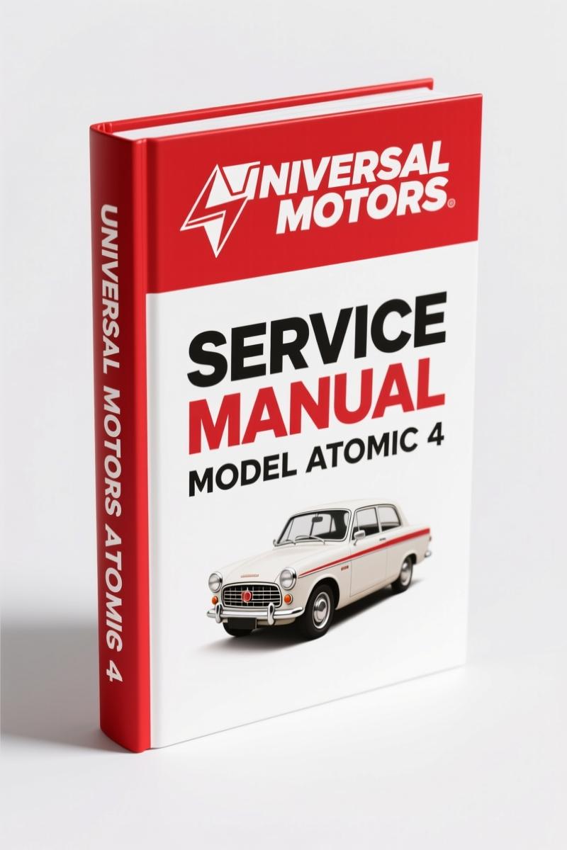 Universal Motors Atomic 4 Service Manual – 108 Pages | AutoFix Global