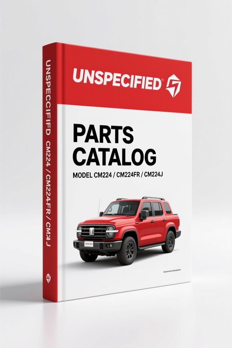 Unspecified CM224, CM224FR, CM224J, CM274, CM274FR Parts Catalog – 94 Pages