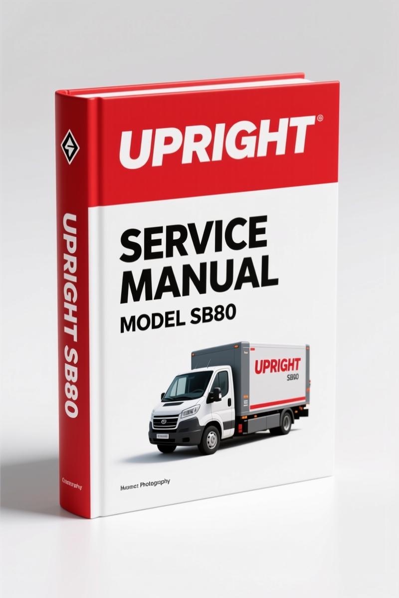 Upright SB80 Service Manual – 186 Pages OEM Repair Data