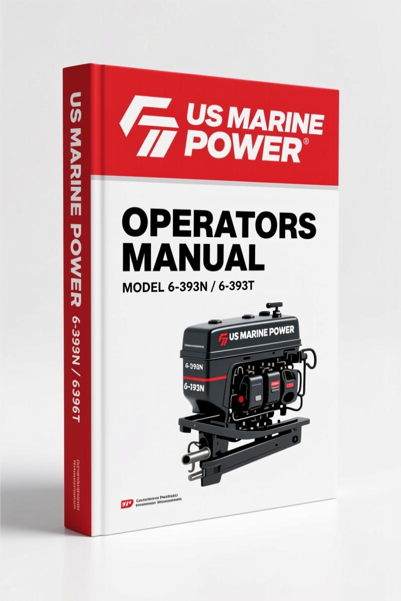 US Marine Power 6-393N, 6-393T Operators Manual – Factory Operation Specs