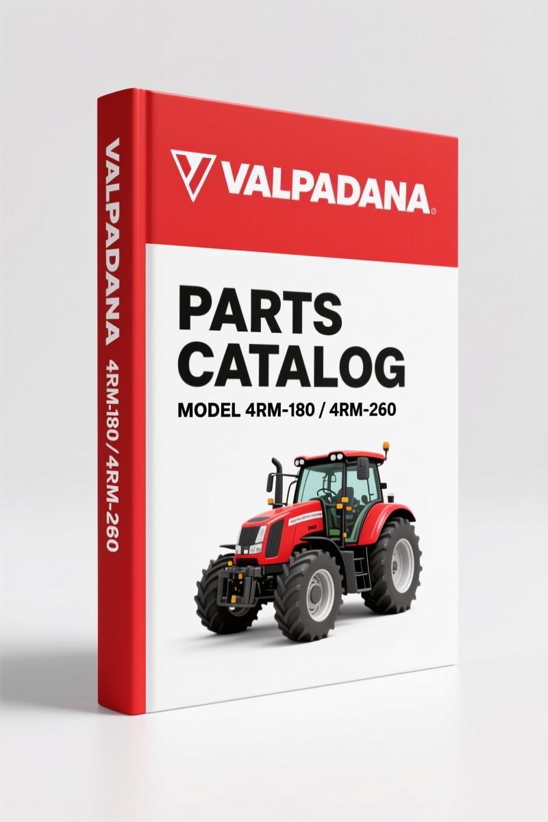 Valpadana 4RM-180, 4RM-260 Parts Catalog – 76 Pages OEM Exploded Views