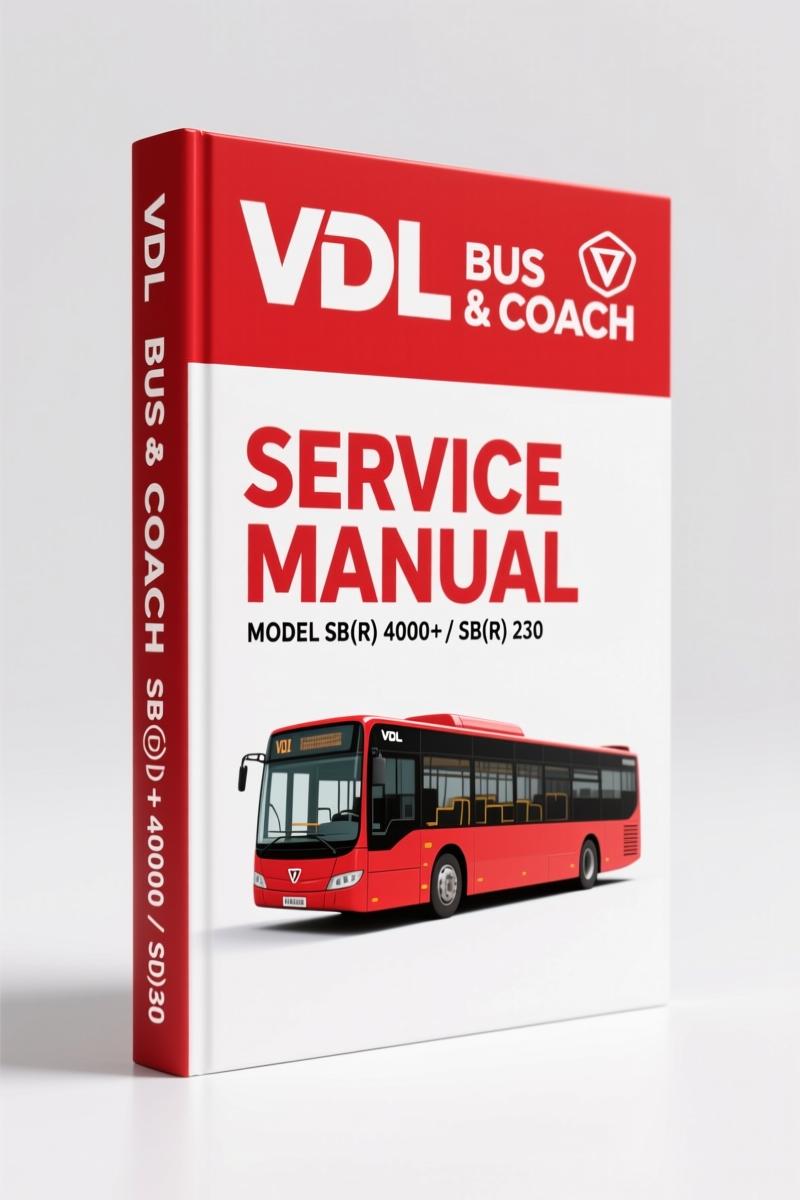 VDL BUS & Coach SB(R) 4000+ SB(R) 230 Service Manual — 40 Pages