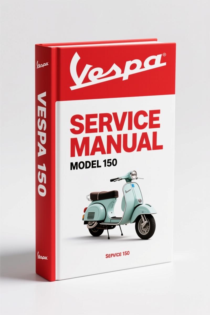Vespa 150 2004 Service Manual – Factory Specs for 1962 Model Restoration