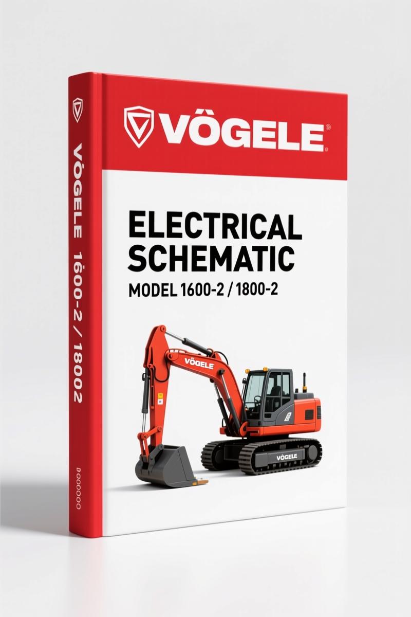 Vögele 1600-2, 1800-2 Electrical Schematic – 65-Page OEM Wiring Diagram