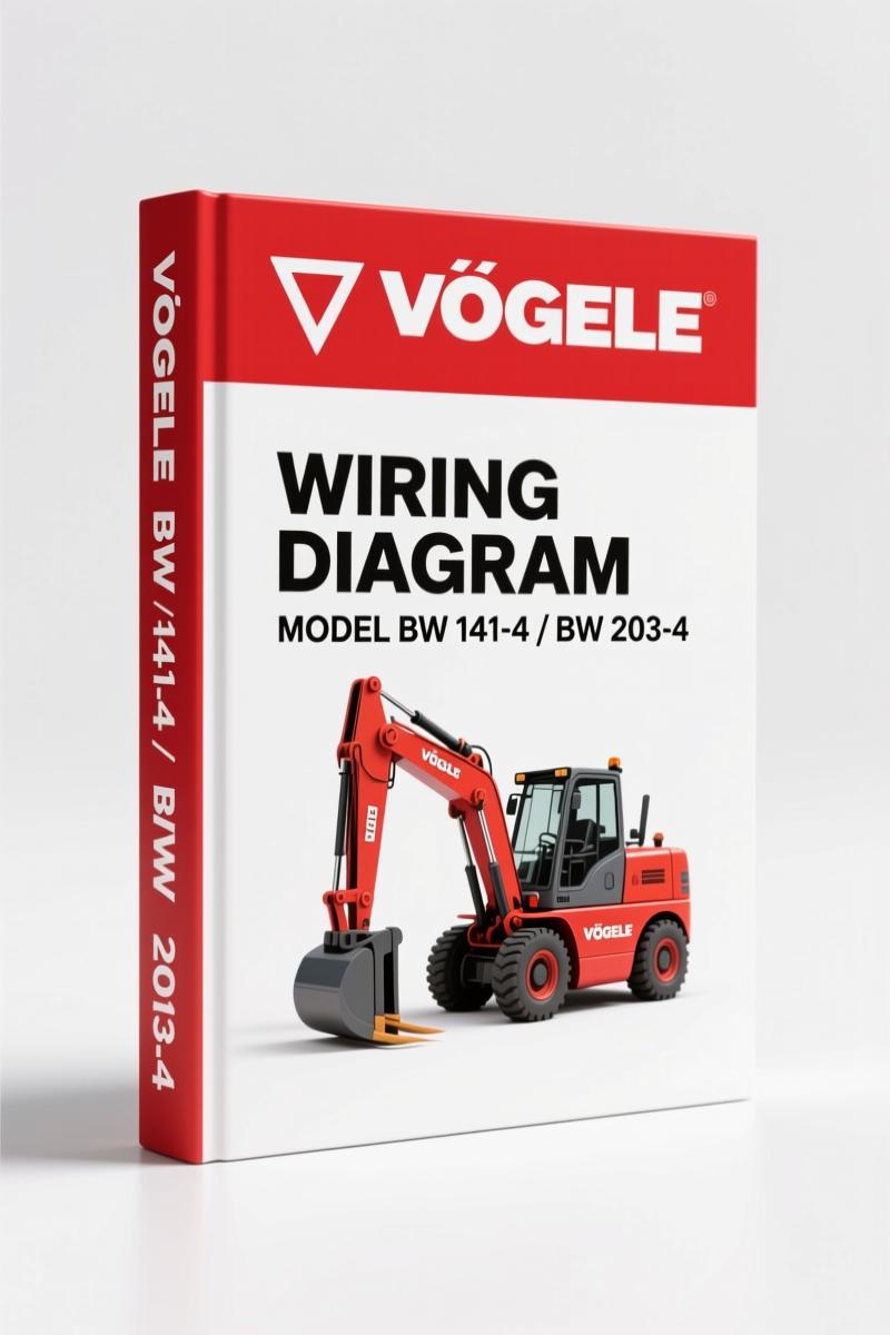 Vögele BW 141-4, BW 203-4 2005 Wiring Diagram | OEM Schematics